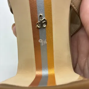 Sam Edelman Women’s Terra Slingback Block Heel Pumps Tan Square Toe 9.5 New thumbnail 8