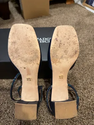 Badgley Mischka Heels Navy thumbnail 4