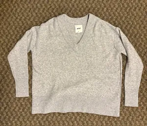Aerie Grey Oversized Sweater thumbnail 1