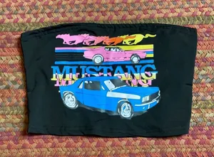 Urban Outfitters NWOT MUSTANG TUBE TOP thumbnail 1