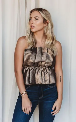 DO+BE Penny Ruffle Top thumbnail 1