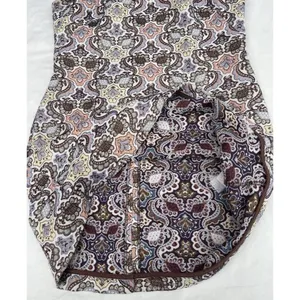 Zara Trafaluc Halter Women’s Dress Sz L Western Summer Spring Floral Travel thumbnail 11