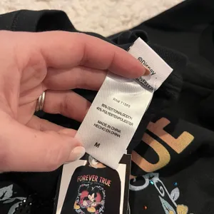 NWT Disney Mickey Mouse Forever True Black Womens Sweatshirt MEDIUM Rhinestone thumbnail 8
