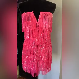 Dressy sequined fringe top NWT 💖💖💖 thumbnail 4