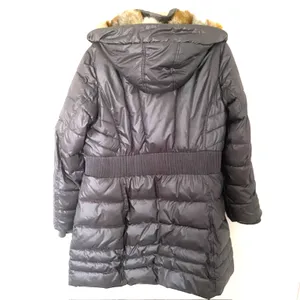 Laundry by Design Gray Puffer Coat Faux Fur Hood Removable Trim Insulated Sz 1X thumbnail 2