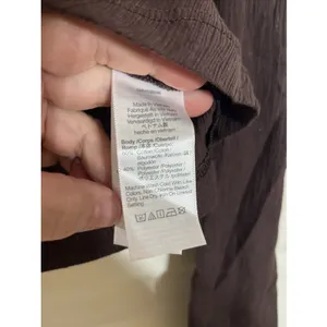 Madewell Shirred V-Neck Long-Sleeve Brushed Ruched-Front Top Size M thumbnail 7