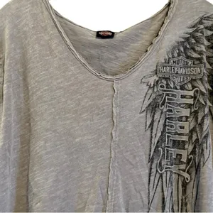 Harley‎ Davidson Gray Shirt thumbnail 2