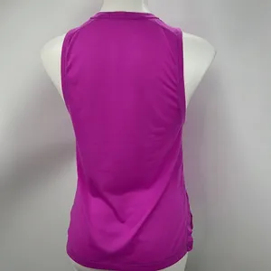 Under Armour sleeveless magenta tank size small thumbnail 6