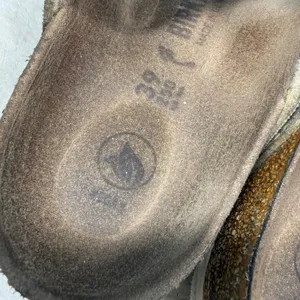 Birkenstock Arizona Shiny Snake Cream Iridescent Sandals Womens 39N EU 8-8.5 US thumbnail 5