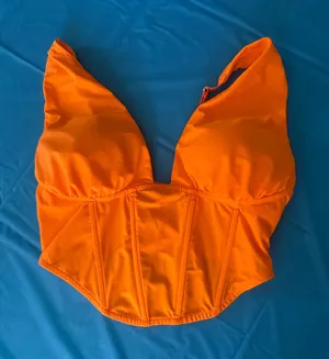 Corset Top Forever 21 Crop thumbnail 1