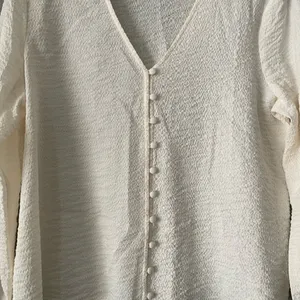 Madewell Cream‎ V-Neck Blouse thumbnail 7