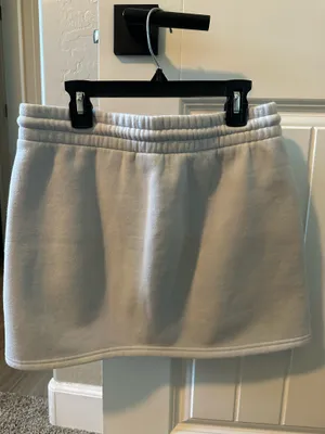 TNA Boyfriend Skirt Aritzia Cozy Fleece thumbnail 5