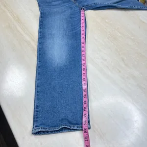 Levis Ribcage Straight Ankle Jeans Womens 27 Blue High Rise Denim A36 thumbnail 12