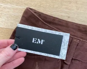 EM - Wide Leg Carpenter Cargo Pants in Brown thumbnail 3