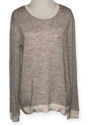 Wilfred aritzia women’s small‎ berri marled crewneck sweater thumbnail 1