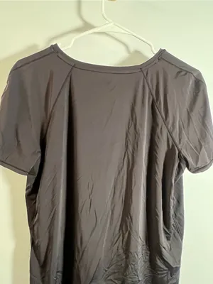 Avia Women’s Size Medium 8-10 Athletic T-Shirt Crewneck Black Short Sleeve Mesh thumbnail 5