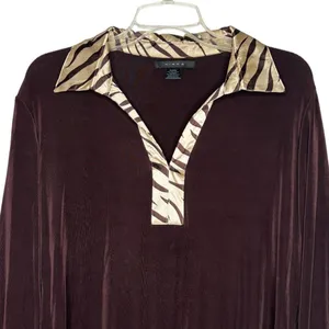 Vintage Kiara‎ Top Brown Size XL thumbnail 2