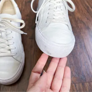 Madewell • Sidewalk Low-Top Sneakers in Leather white cream lace up thumbnail 8