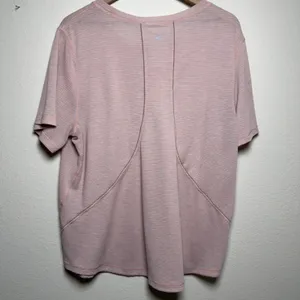 Lululemon Women Top 16 Pink Swiftly Breathe Short Sleeve Relaxed Fit Tee thumbnail 8
