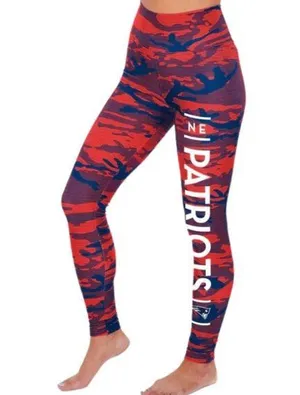 NWOT Officially Licensed NFL Women's NE Patriots Leggings thumbnail 1