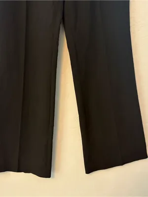 Express editor black wide leg dress pants size 6 thumbnail 6