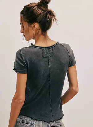 Free People Be My Baby Tee thumbnail 5