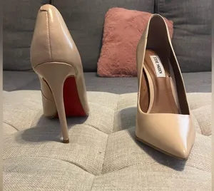 Steve Madden nude pointy stilettos thumbnail 2