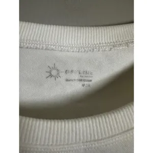 OFFLINE by Aerie Sidewalk Seamless‎ Long Sleeve Cropped Tee White M thumbnail 3