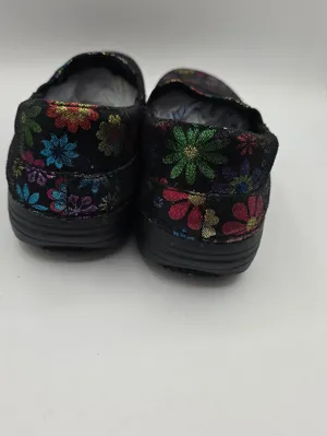 Spring Step Womens Flower Slip On Shoe Clog Mule Size 9.5 Healthcare Nurse Work thumbnail 9