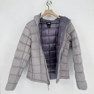 The North Face Thermoball Super Hoodie Insulated Jacket Purple Women's Medium thumbnail 3