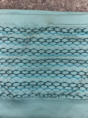 Aerie blue tube top with pattern thumbnail 2