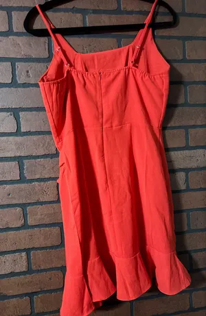 Amazon Wrap Dress Red thumbnail 1