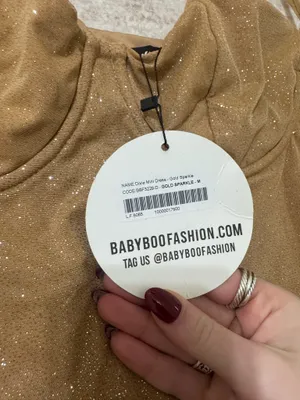 Babyboo Dixie mini dress size medium nwt thumbnail 3