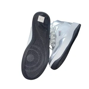 NEW Skechers Metallic Silver High Top Platform Sneakers - Shiny Holographic 10 thumbnail 4