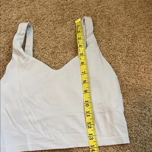 Offline by Aerie White Cropped Tank Top Size Small thumbnail 4
