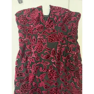 Dress The Population Fernanda Gown sequined strapless maxi dress XL thumbnail 3
