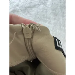I.AM.GIA Faux Leather Tie-Up Flare Pants in the tan Size Large thumbnail 10