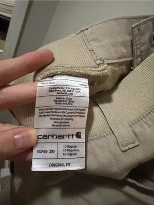 Carhartt Women’s Force Rugged Flex Lakota Pants Size 10 Tan Beige thumbnail 6