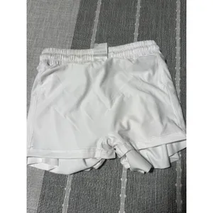 Nfinity White Cheer Shorts Double Layer Athletic Skort Womens 2XS Crown Logo thumbnail 7
