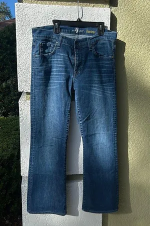 7 For All Mankind Boot Cut Jeans thumbnail 1