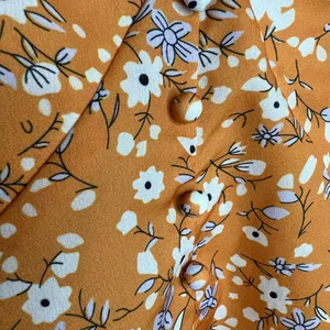 Cider Crop Top 3XL Plus Curvy Ditsy Floral Cami Tank Orange Smocked V-Neck NEW thumbnail 6