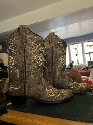 Old West Cowgirl Boots thumbnail 5