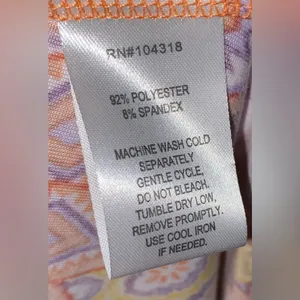 HARLOW & ROSE Colorful Sleeveless Dress Size L thumbnail 4