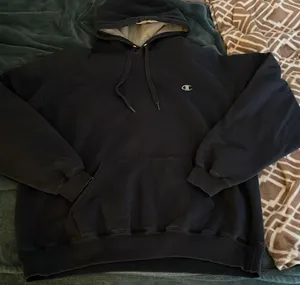 Champion Navy Blue Hoodie thumbnail 1