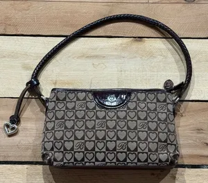 Brighton Jacquard Signature Hearts small‎ shoulder bag B55 thumbnail 1