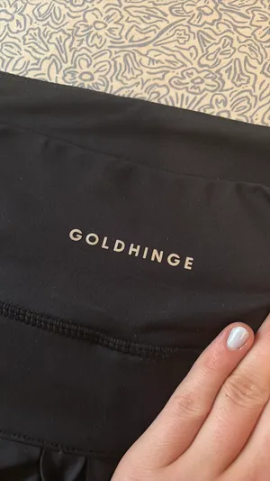 Gold Hinge Black Skirt thumbnail 4