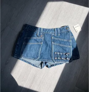 Free people Adele denim skort thumbnail 4