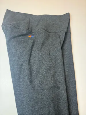 Aviator Nation Charcol Capri Leggings with Purple‎ Size Small thumbnail 6