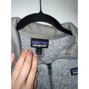 Patagonia Better Sweater Pullover Womens Small Gray Excellent 1/4 Zip‎ Fleece thumbnail 2