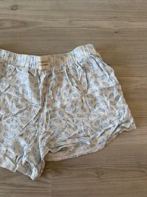 Toasted Coconut Oyster Print Women’s Boxer Shorts thumbnail 3